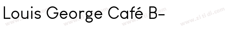Louis George Café B字体转换
